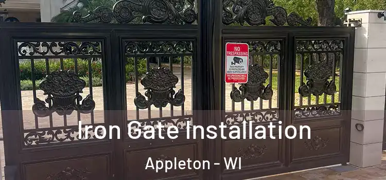  Iron Gate Installation Appleton - WI
